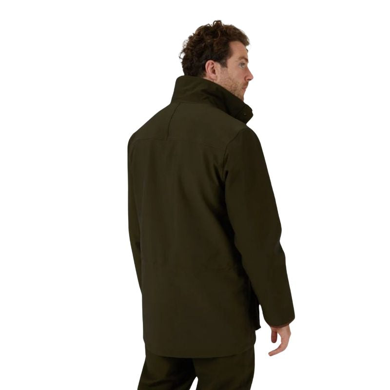 Alan Paine Stancombe Waterproof Coat Back