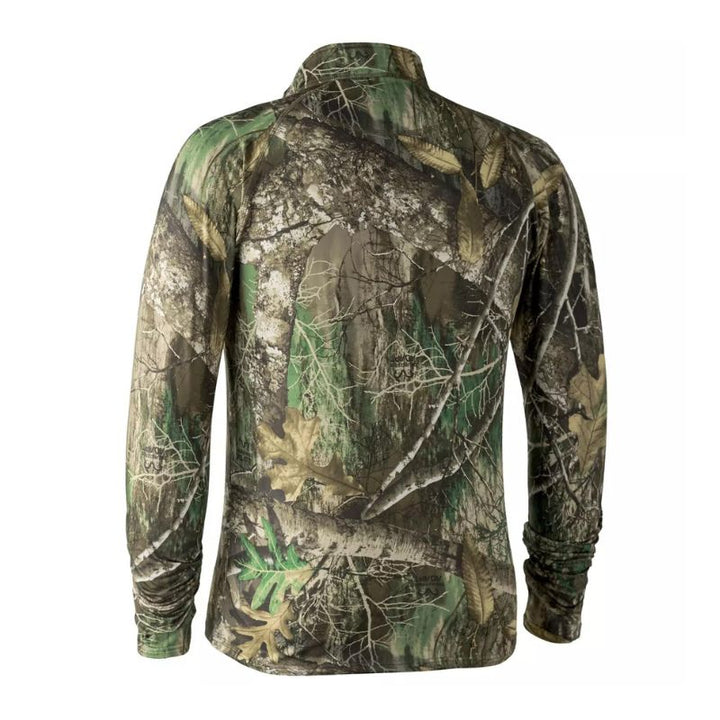 Approach T-Shirt with Long Sleeves In RealTree Adapt Back