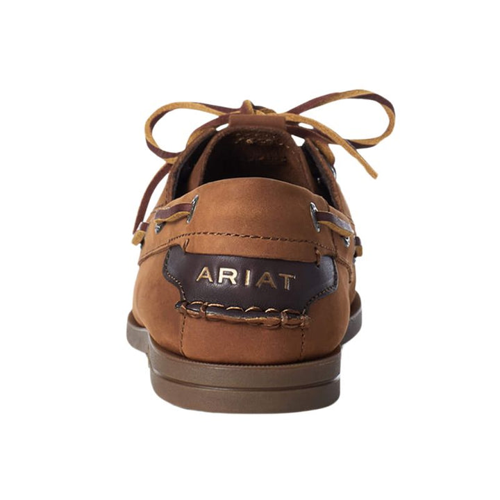 Women's Antigua Boat Shoe in Walnut Back