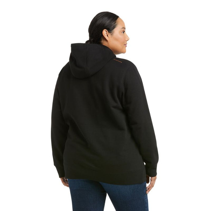 Ariat Ladies Rebar Graphic Hoodie Back