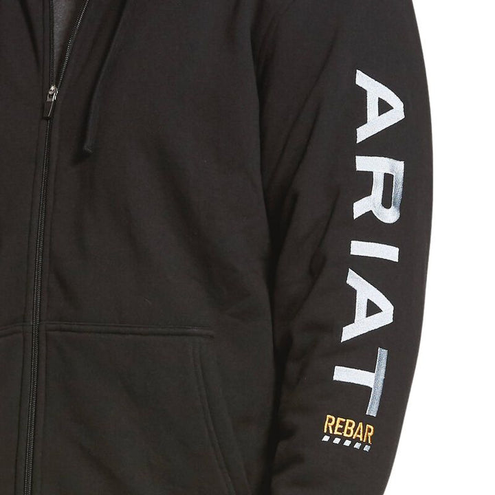 Rebar Zip Hoodie Close