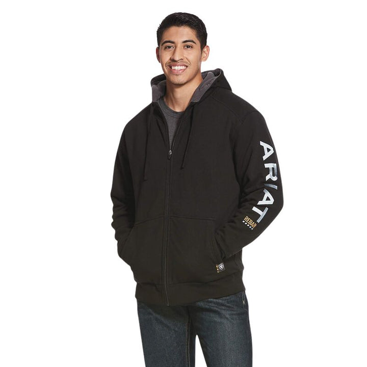 Ariat Men's Rebar Zip Hoodie