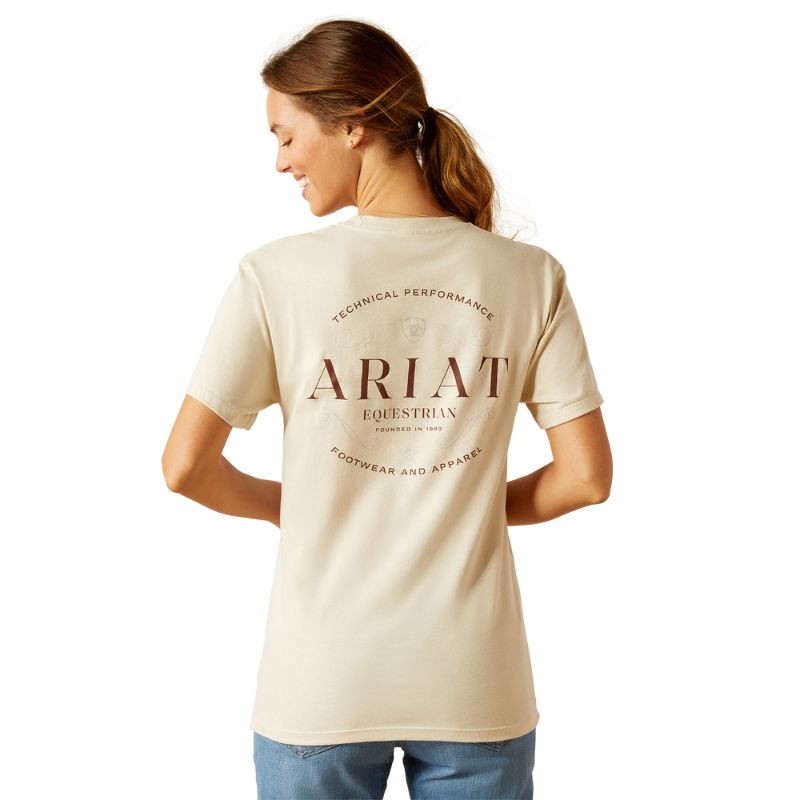 Ariat Stamp Seal Ladies T-Shirt Back