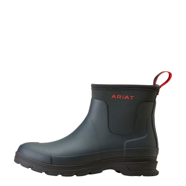Ariat Women's Kelmarsh Shortie Rubber Boot in Navy Side