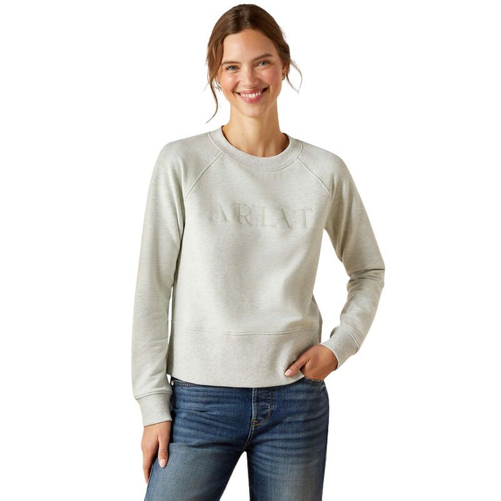 Ariat Martine Sweatshirt Heather Grey
