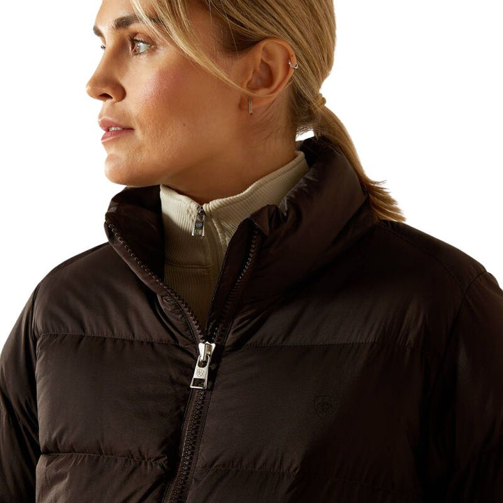 Ariat UltraPuff Down Jacket In Java - Zipper