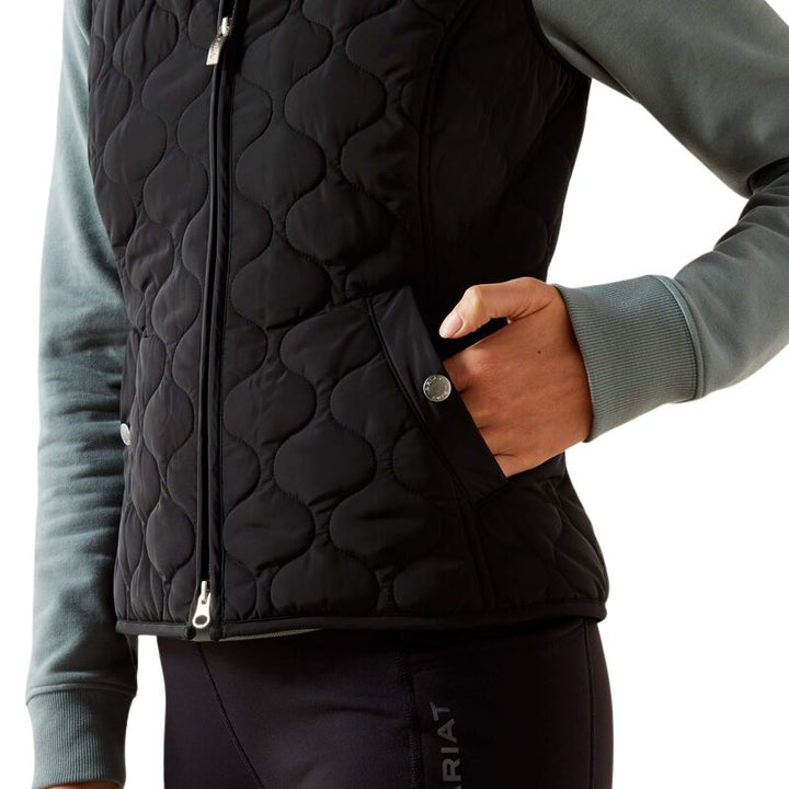 Ariat Ashley 2.0 Insulated Gilet In Black