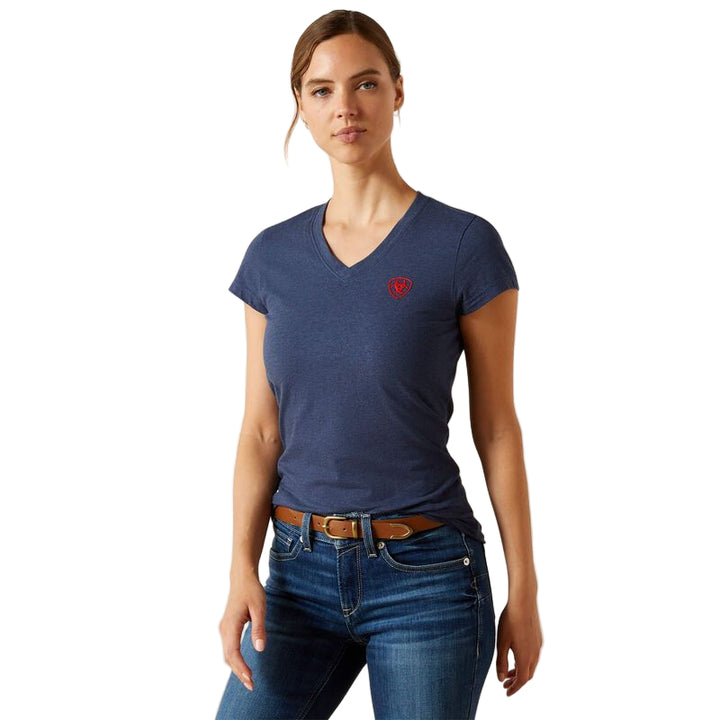 Ariat BV Logo T-Shirt In Navy