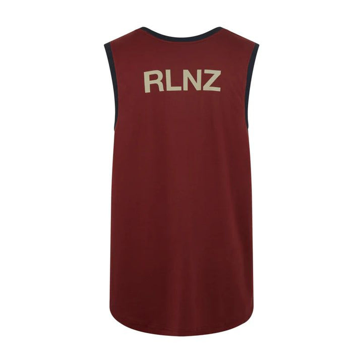 Ridgeline Unisex Back Slider Singlet Top Rhubarb Multi - Back