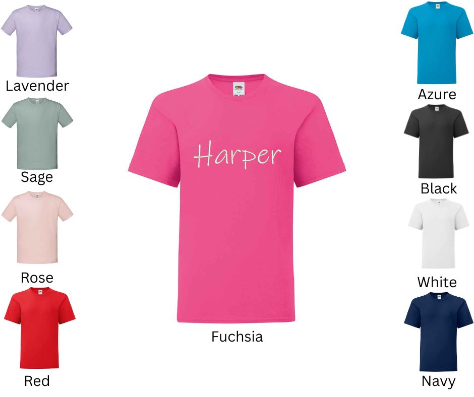 Personalised Kids T-Shirts