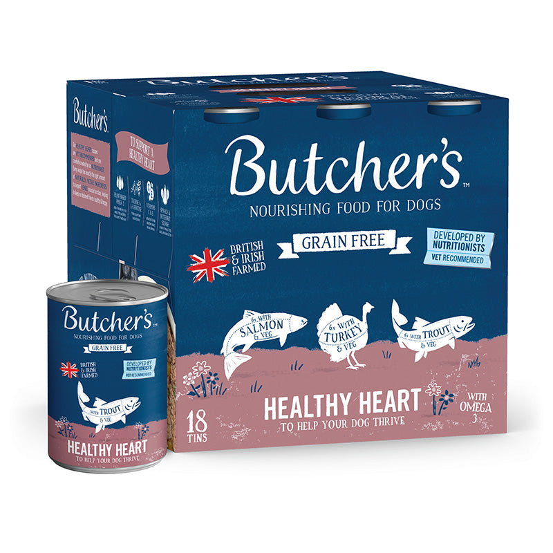 Butchers Healthy Heart Wet Dog Food 18 x 390g Product 