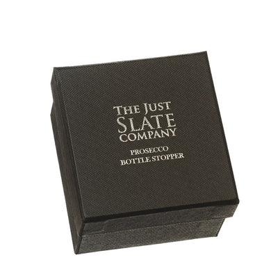 Prosecco Stopper by The Just Slate Company Box