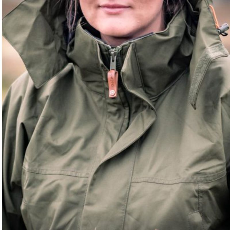 Dedito Heavyweight Waterproof Coat Green - Zoom