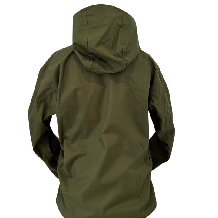 Dedito Lightweight Waterproof Jacket In Green Rear