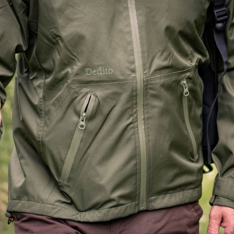 Dedito Lightweight Waterproof Jacket - Pockets