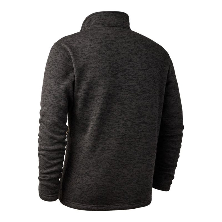 Deerhunter Dark Grey Sarek Knitted Jacket Back