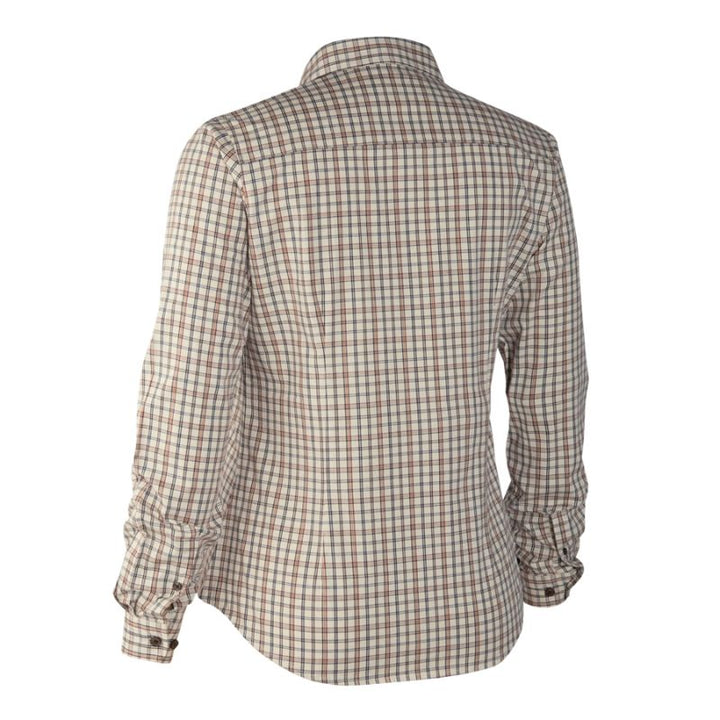 Deerhunter Lady Harper Shirt In Green Check Back