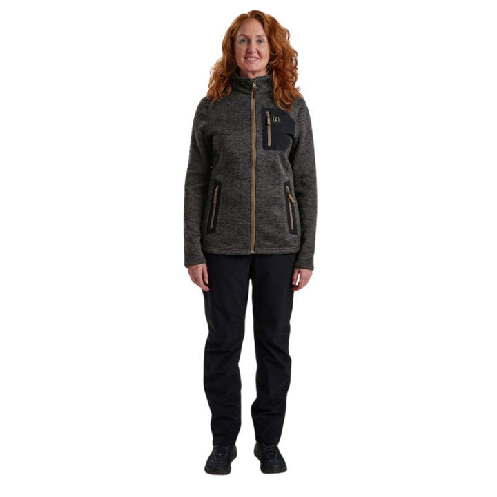 Deerhunter Lady Sarek Knitted Jacket Model Full