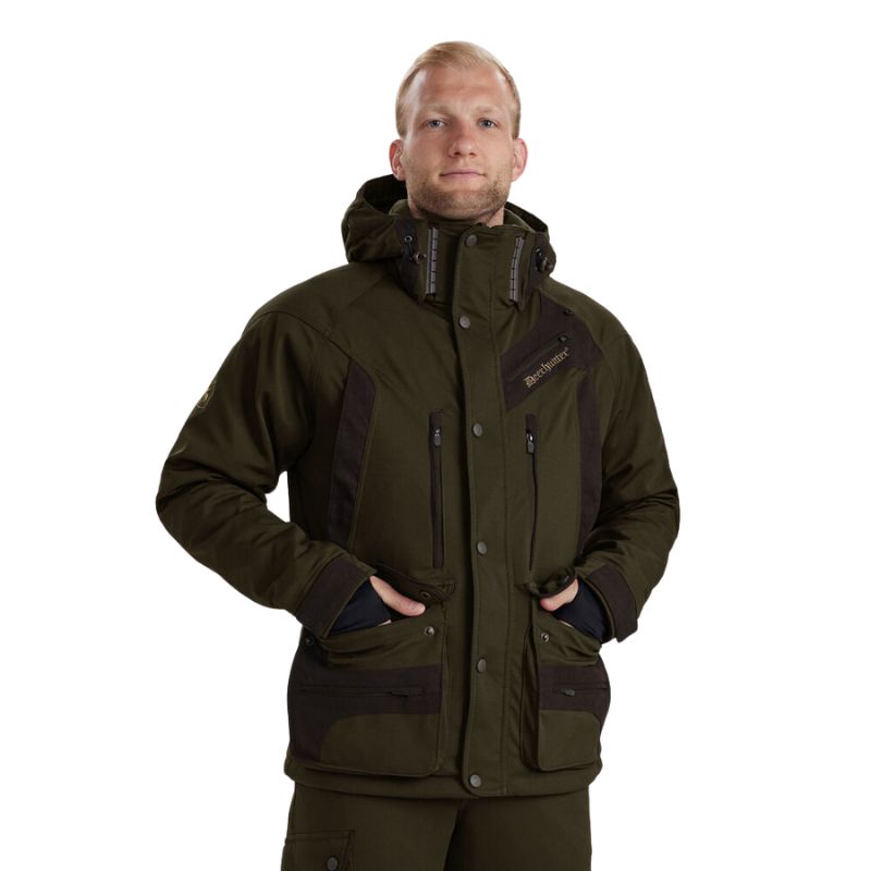 Deerhunter Muflon Jacket in Art Green Front