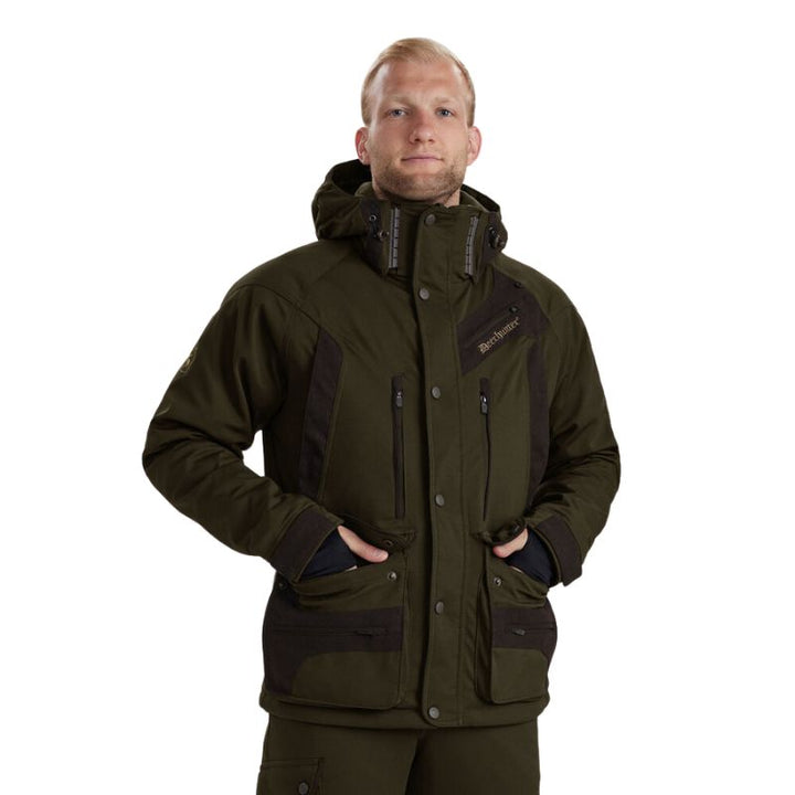Deerhunter Muflon Jacket in Art Green Front