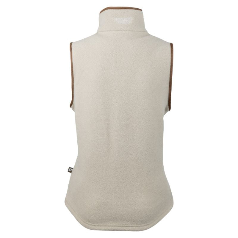 Jack Pyke Ladies Countryman Fleece Gilet Mushroom - Back