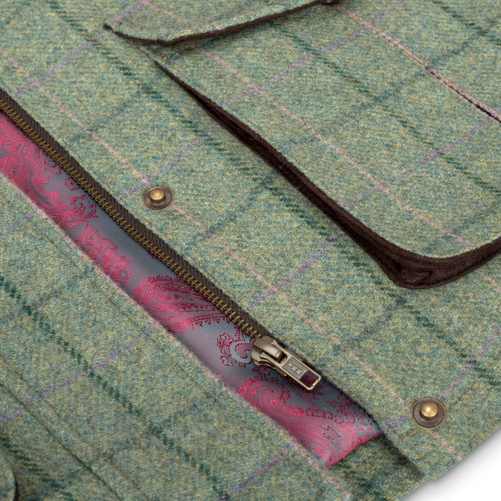 Hoggs Of Fife Roslin Tweed Field Coat Close