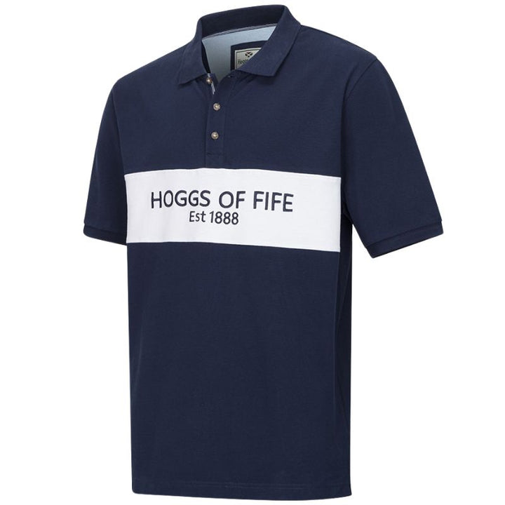 Hoggs Of Fife Polo Shirt In Navy