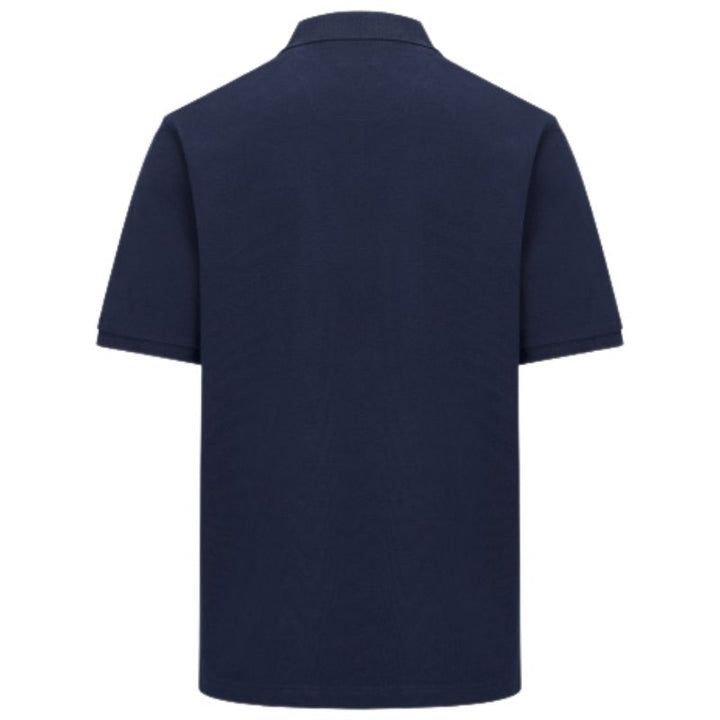 Hoggs Of Fife Polo In Navy - Rear