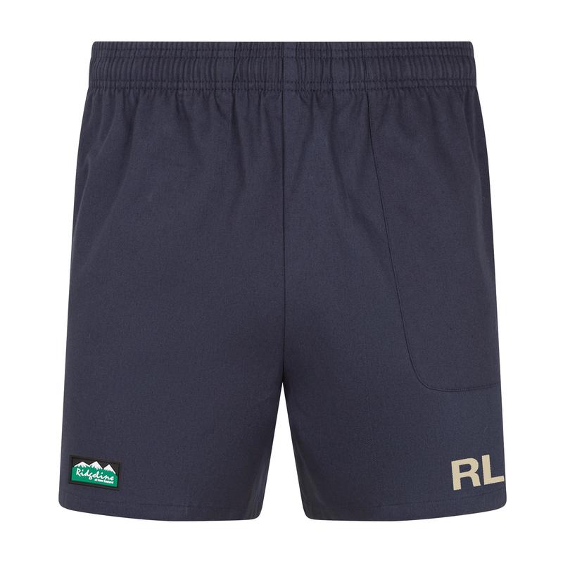 Ridgeline Unisex Hose Down Shorts in Navy Front