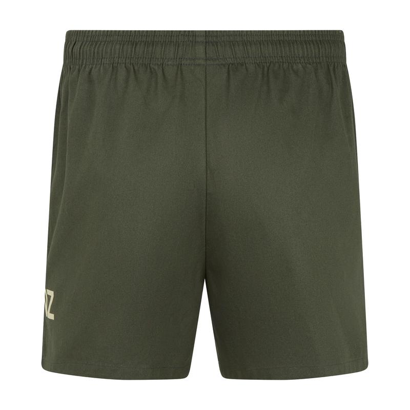 Ridgeline Unisex Hose Down Shorts in Olive Back