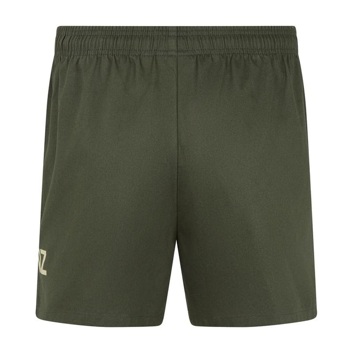 Ridgeline Unisex Hose Down Shorts in Olive Back