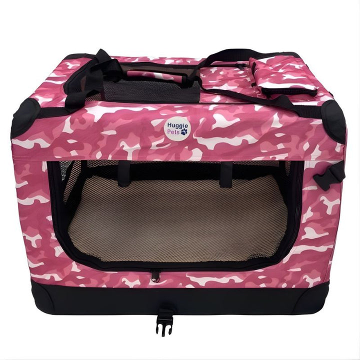 HugglePets Fabric Crate Foldable Pet Carrier