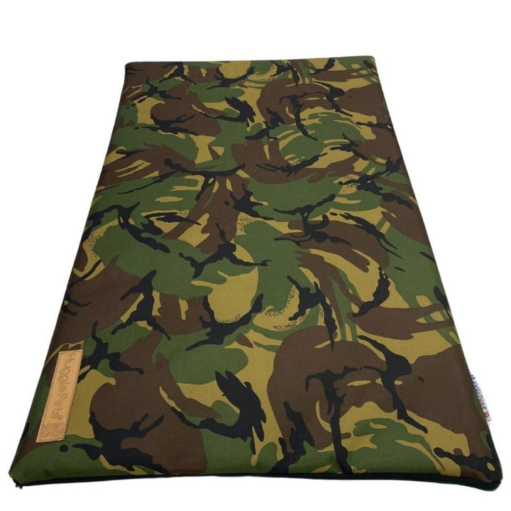 HugglePets Waterproof Dog Mat Cushion – Camo Green