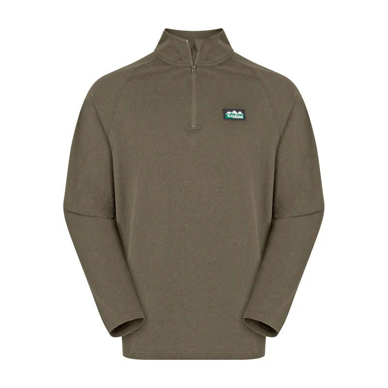 Ridgeline Men's
Baseline Pull-on Zip Top In Olive