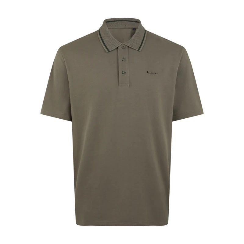 Ridgeline Mens Kilworth Polo Top Smokey Olive