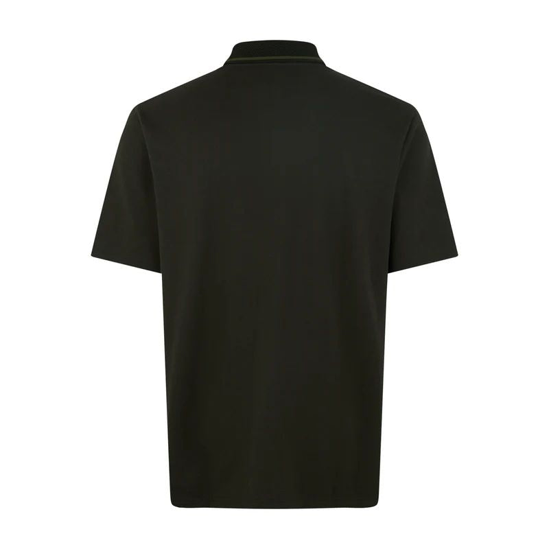 Ridgeline Mens Kilworth Polo Top Deep Forest - back