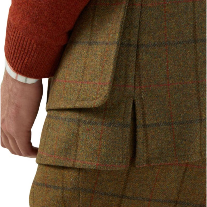 Alan Paine Tweed Shooting Waistcoat- Zoomed