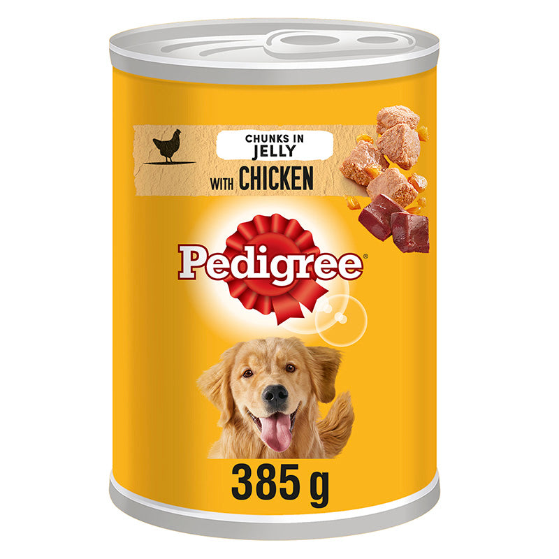 Pedigree Chicken In Jelly Wet Food 400g x 12pk