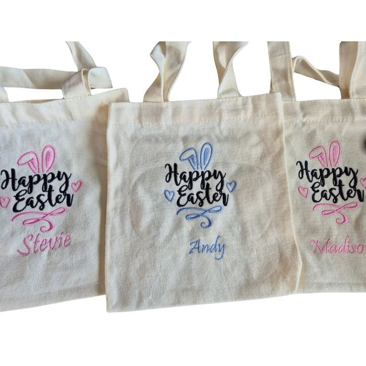 Personalised Easter bag Blue
