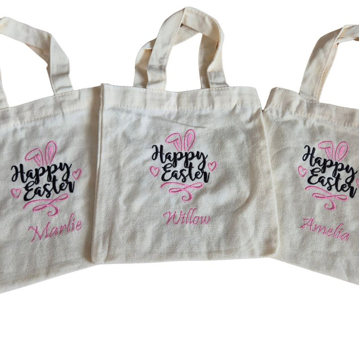 Personalised Easter bag Pink
