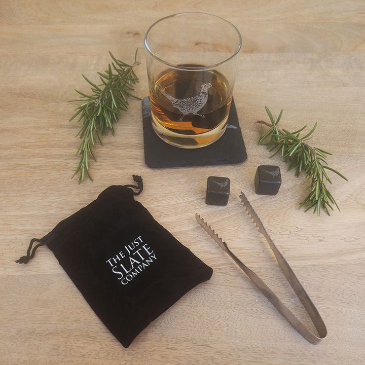 Pheasant Drinks Set By The Just Slate Company Use