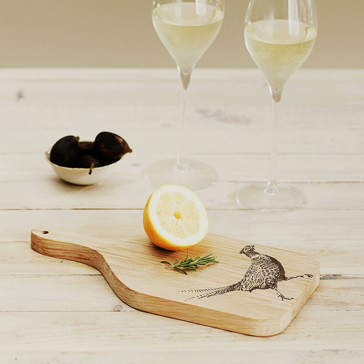 Pheasant Oak Hanging Paddle (Small) by Scottish Made Use