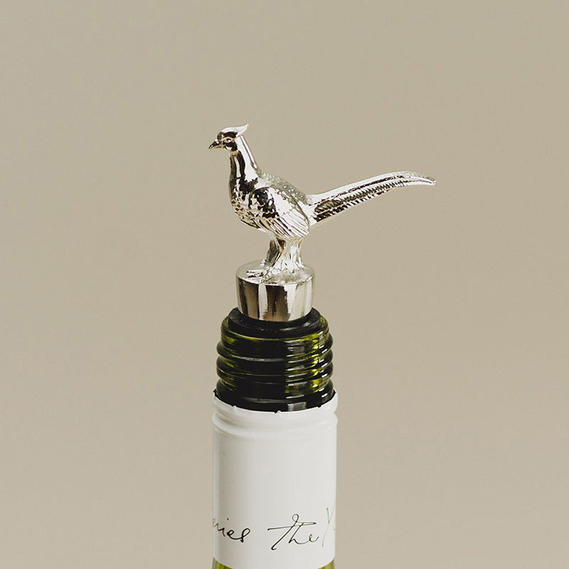 Pheasant Topped Bottle Stopper by The Just Slate Company Use