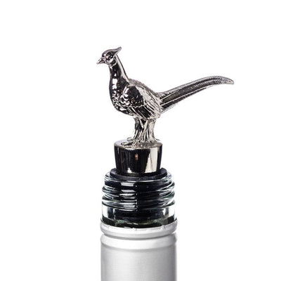 Pheasant Topped Bottle Stopper by The Just Slate Company