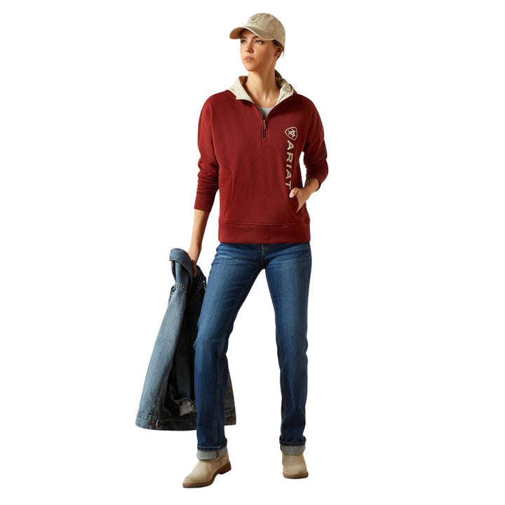 Ariat Women's Rabere 2.0 Hoodie Madder Brown - Lifestyle