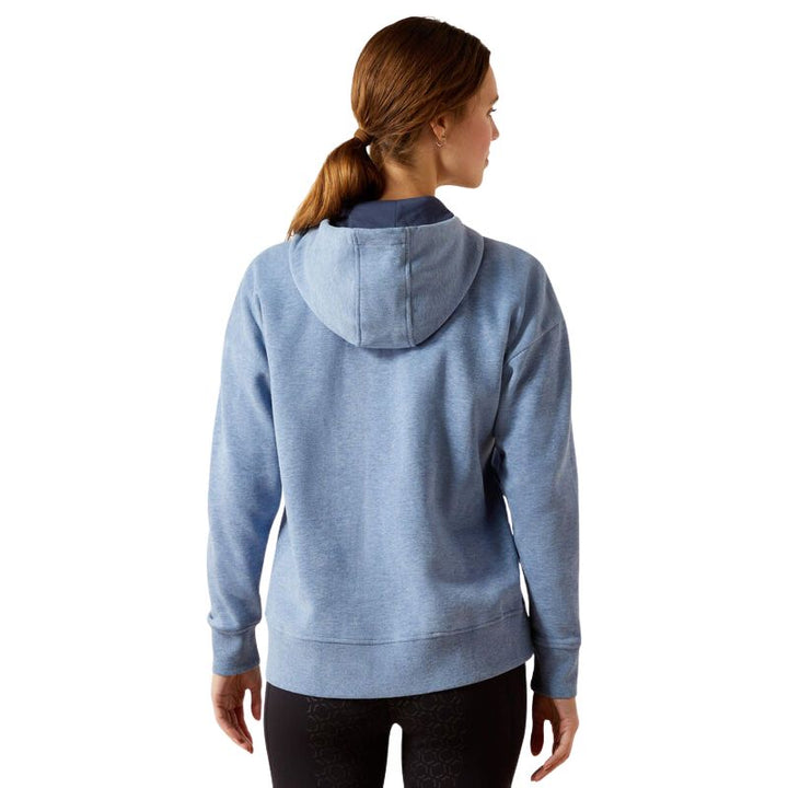 Ariat Women's Rabere 2.0 Hoodie China Blue Heather - Hood