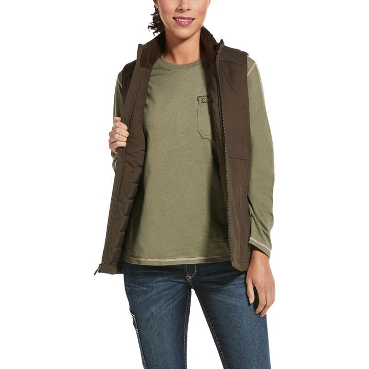Ariat Rebar DuraCanvas Insulated Gilet - Inside