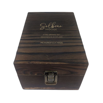 Boxed Stag Drinks Set