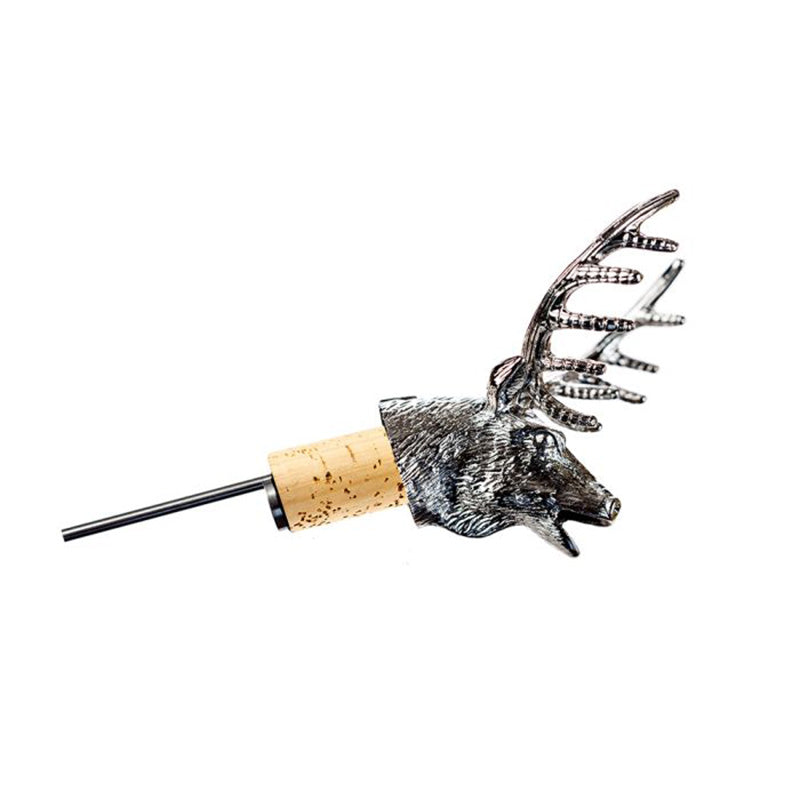 Stag Bottle Pourer by The Just Slate Company Side