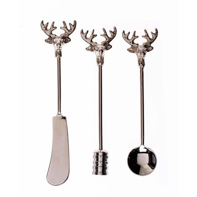 Stag Breakfast Set Trio by The Just Slate Company